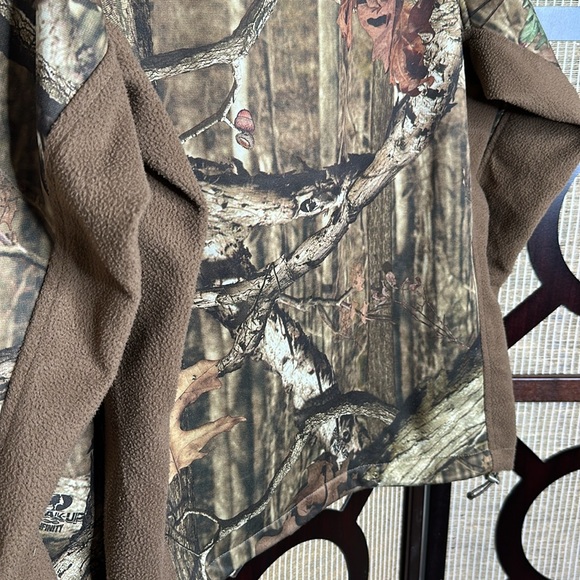 RedHead Men’s RealTree Camo Mid-Weight Fleece Shell Zip-Up Jacket - Size Medium - Picture 6 of 13